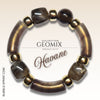 KIT bracelet collection GEOMIX - Havane