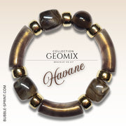 KIT bracelet collection GEOMIX - Havane