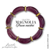 KIT bracelet collection MAGNOLIA - Prune marbré