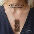 KIT collier collection CHAMONYX - Mocha