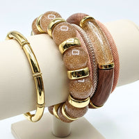 100 Bracelets élastiques cottes de mailles - Implantation