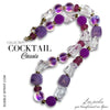COCKTAIL collier Saveur Cassis