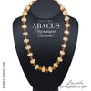 ABACUS Collier Champagne Caramel