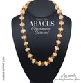 ABACUS Collier Champagne Caramel