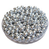 Boules brossées en CCB, Réf CCB71A - Argent 8MM