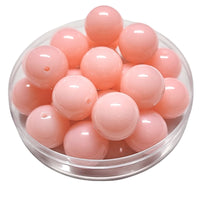 93 - Boules acryliques brillantes Sorbet marshmallow 20MM