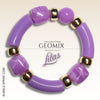 KIT bracelet collection GEOMIX - Lilas
