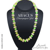ABACUS Collier Champagne Vert