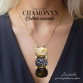 KIT collier collection CHAMONYX - Cappuccino