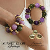 KIT bracelet collection SUNSET GLOW - Améthyste