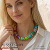 KIT collier collection SUNSET GLOW - Rainbow
