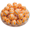 406 - Boules acryliques Rayées Melon 16MM