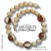 KIT collier collection ARLEQUIN - Nougat