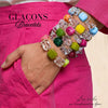 Glaçons bracelet Tropical
