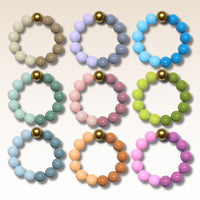 202 - Boules acryliques brillantes Gris ardoise 16MM