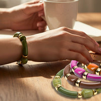 KIT bracelet collection GEOMIX - Havane