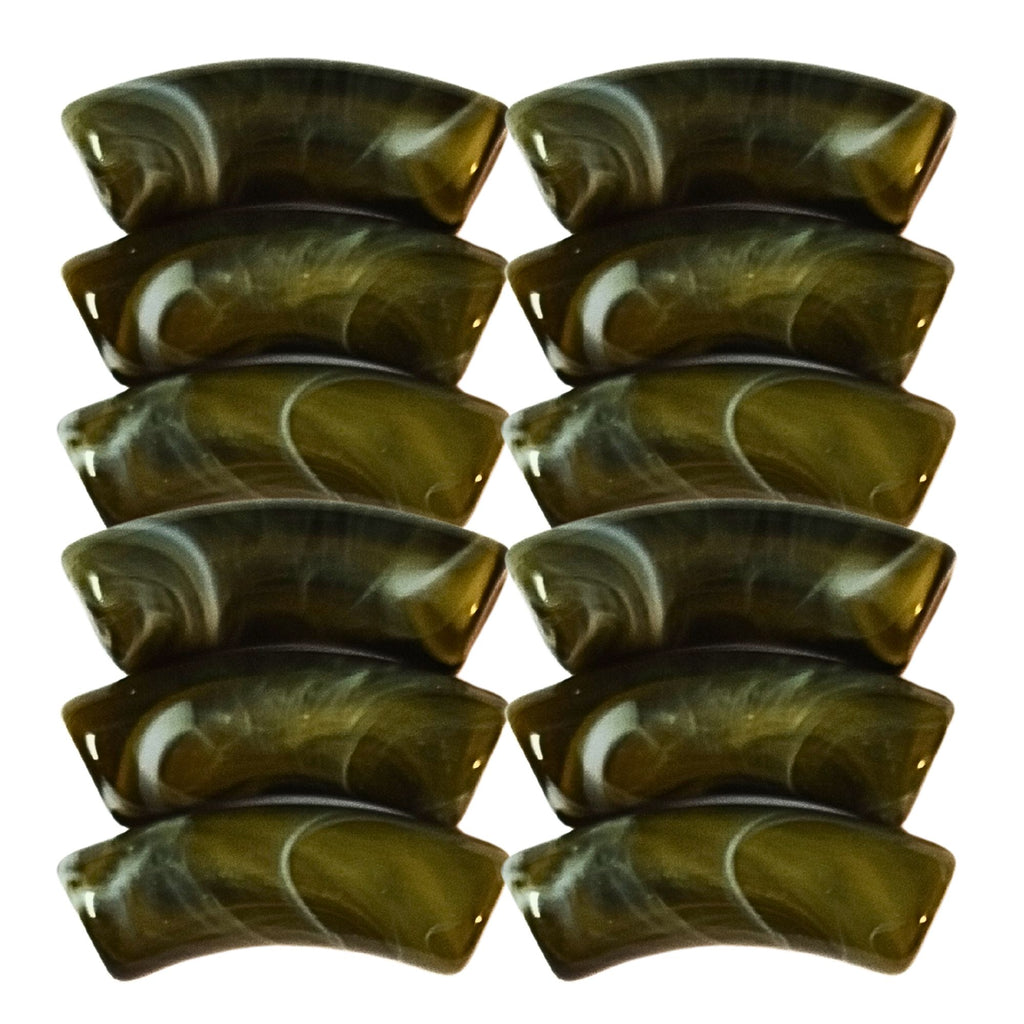 174-Vert mousse marbré 12MM