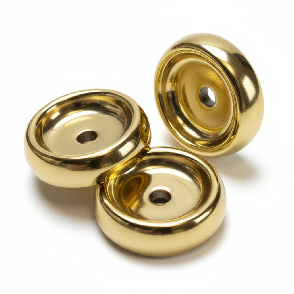 Séparateurs incurvés et creusés en CCB, doré Réf CCB54