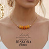 DISKORA collier Ambre