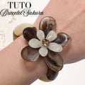 TUTO Bracelet Sakura
