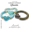 CŒURS CANNELÉS Bracelet Chocolat