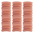 52 - TINY tube incurvé Roses des sables marbré 5MM