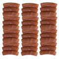 54 - TINY tube incurvé Terra cotta marbré 5MM