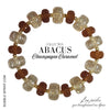 ABACUS Bracelet Champagne Caramel