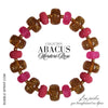 ABACUS Bracelet Mordoré Rose