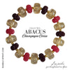 ABACUS Bracelet Champagne Cerise