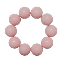 32 - Boules acryliques brillantes Sorbet fraise 20MM