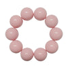 11 - Boules acryliques brillantes Rose ancien 20MM