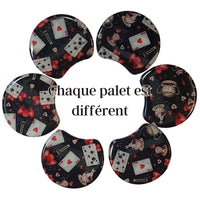 MOON 1059- Palet lune incurvé DESIGN - Motif Alice