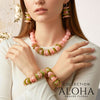 KIT bracelet collection ALOHA - Azur doré