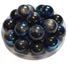 298 - Boules acryliques Oeil de chat AB - Anthracite 20MM