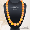 KIT collier collection FLOWBALL - Agrumes