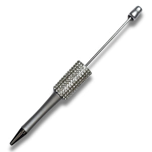 Stylo à personnaliser, Argent Strass, Réf ST17