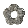 83- Fleur Capucine Glitter argent