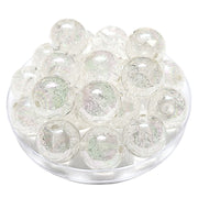 88 - Boules acryliques brillantes Bulles d'eau 20MM