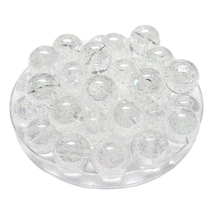 207 - Boules acryliques brillantes Bulles d'eau 16MM