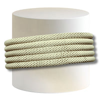 21- Bracelet élastique cotte de mailles - Beige Mat