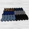 Camaieu 15- Lot mixte tubes incurvés Bleu/gris 12MM