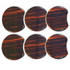 MOON 1060- Palet lune incurvé DESIGN - Motif Bois