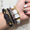 KIT bracelet collection KARMA - Bouddha Marbre Blanc