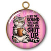 131- Pendentif "Intemporel" - Chat