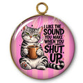 131- Pendentif "Intemporel" - Chat