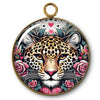 33 - Pendentif "Intemporel" -  Léopard