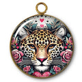 33 - Pendentif "Intemporel" -  Léopard