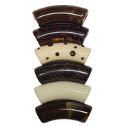 Camaieu 217- Lot mixte de 6 tubes incurvés 12MM