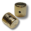 Perles Cylindres brossées en CCB, Réf CCB73D - Doré